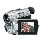 Panasonic Palmcorder PV-DV401 - Camcorder - 680 KP - 20x optical zoom - Mini DV - black, metallic silver