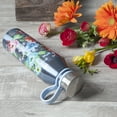 thumbnail image 5 of The Pioneer Woman 18 oz Blue Floral Stainless Steel Water Bottle, 5 of 5