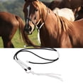thumbnail image 4 of Reins Horse Neck Strap High Strength Abrasion Proof Handwoven Tassel Horse Rope for Riding Training, 4 of 7