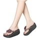 thumbnail image 4 of Chanclas antideslizantes de playa casual de encaje de moda para mujer Wmkox8yii ytu10816, 4 of 5