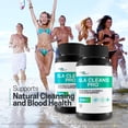 thumbnail image 5 of Isla Cleanse Pro - Our Best Vein Health & Artery Health Full Body Cleanse Detox Supplement - Blood Cleanse Detox - Island Cleanse Heart Healthy Solution - Arteries Cleanse Body Detox Cleanse Tea Caps, 5 of 7