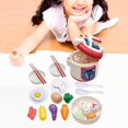 thumbnail image 4 of Cocina portátil Playset Interative Food Pretend set Utensilios de cocina Pasteles Olla Juguete para Niñas Baoblaze juego de cocina, 4 of 8