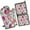 Pioneer Flower Floral, variant on Pioneer Flower Floral Print Pattern Kitchen Oven Mitt and Pot Holder Sets 2 Pcs for Baking, Cooking and Grilling, Heat Resistant Up To 392 °F