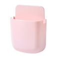 thumbnail image 2 of Huayishang Storage Box Wall-Mounted Storage Box Storage Rack Remote Control Panel Storage Box, Kitchen Essentials Clearance Sale Pink, 2 of 2