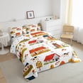 thumbnail image 3 of Castle Fairy Teens Cute Cow Full Size Comforter Sets,Farmhouse Animal Bedding Sets, 3 of 8