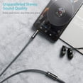 thumbnail image 3 of Cable de extensión para auriculares Syncwire, 3,5 mm, M a F, 1,8 m, nailon, 3 of 7