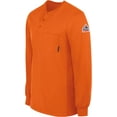 thumbnail image 7 of Orange Long Sleeve Tagless Henley, 7 of 7