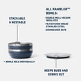 thumbnail image 2 of Bowl YETI Rambler Aislado al Vacío 0.7 Qt Azul Marino, 2 of 9