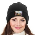 thumbnail image 4 of The Cuphead Show Beanie Men Slouchy Knit Skull Cap Warm Stocking Hats Guys Women Winter Beanie Hat Cuffed Plain Hat, 4 of 8