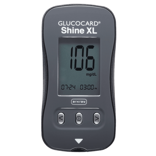 Glucocard Shine XL Blood Glucose Monitoring System Kit