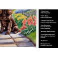 thumbnail image 5 of Cocker Spaniel Spring Path Kitchen Towel, 5 of 5