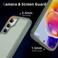 thumbnail image 5 of JTCASES for Samsung Galaxy S24 Case, Rugged PC Anti-slip Design, Double-Layer Shockproof Frame Heavy Duty Protective Shell for Samsung Galaxy S24(6.2" 2024) Drop Resistant Slim Fit, Green, 5 of 7