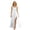 1-White359, variant on Wxolcjlv Girls Gown Long Dress Sleeveless Ruched Irregular Hem Crisscross Flowy Dresses, Sizes 6-14