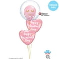 thumbnail image 2 of 18 inch Valentine's Pink Qualatex Foil Mylar Balloon - Party Supplies Decorations, 2 of 4