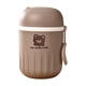 thumbnail image 2 of Termo aislado ZJT250126090 | Vaso térmico de doble capa de pequeña capacidad | Botella de agua de gel de sílice a prueba de fugas para estudiantes, hombres y mujeres | Taza portátil para viajes,, 2 of 5