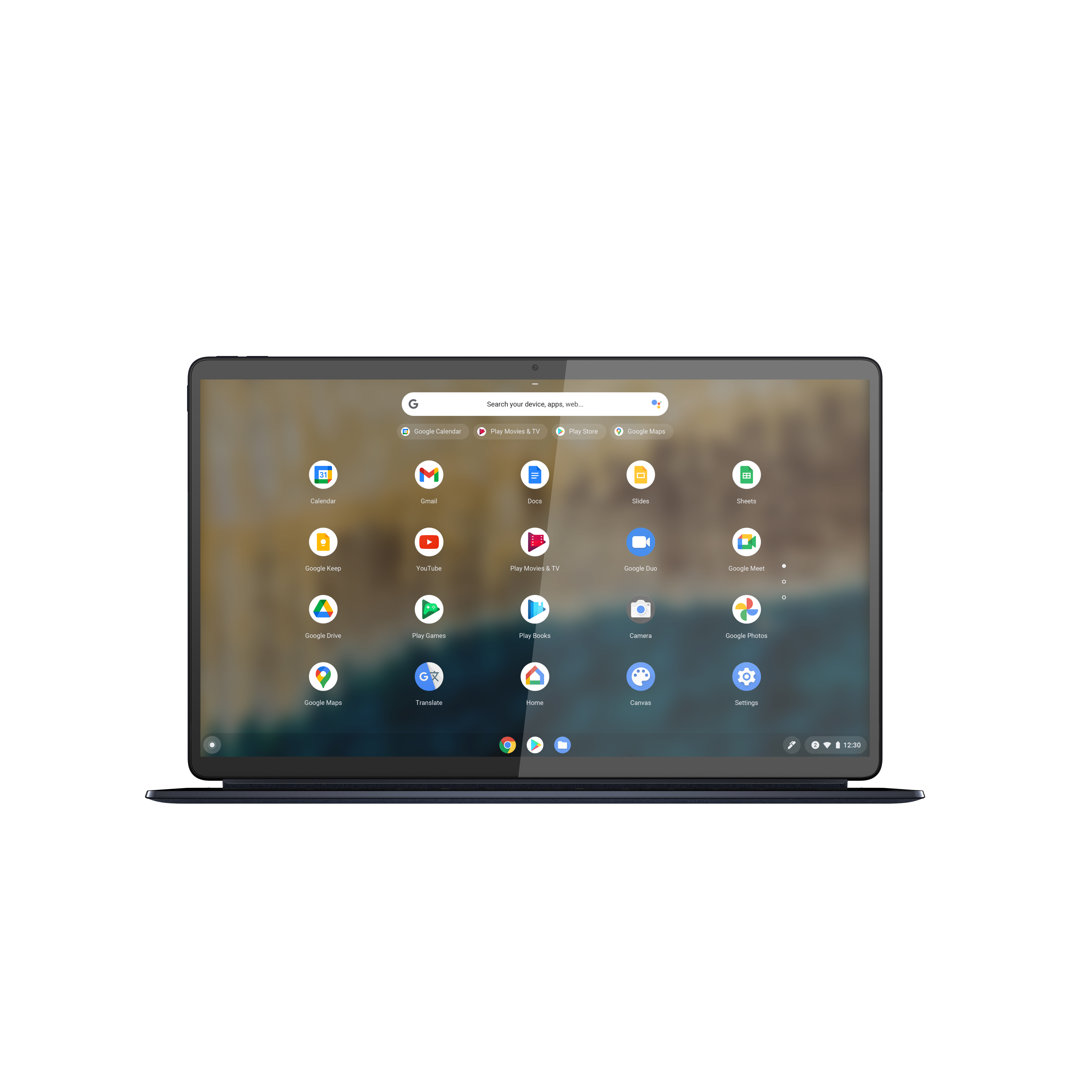 Lenovo Ideapad Duet 5 Chromebook 13.3" FHD Touchscreen Chromebook , Qualcomm Snapdragon SC7180, 4GB RAM, 256GB SSD, Chrome OS, Abyss Blue, 82QS001CUS - image 2 of 17