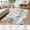 Grey, variant on Washable 8x10 Area Rug – Modern Neutral Abstract Soft Non-Slip Stain-Resistant Low Pile Thin Carpet for Living Room Bedroom Dining Room Home Office (Blue Brown)
