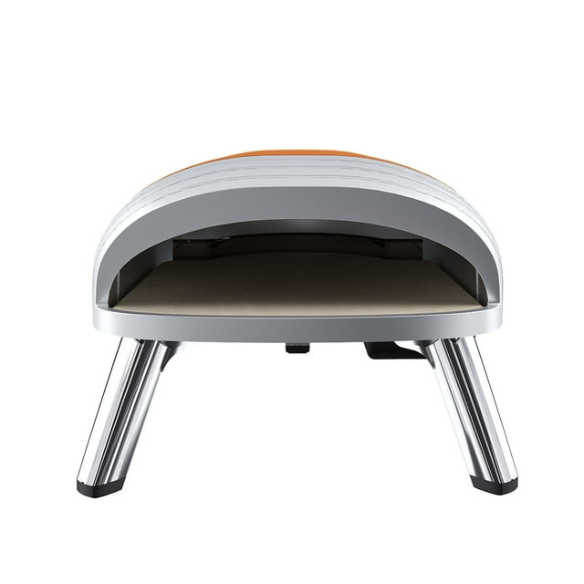 Unique Appliances Classic Retro Outdoor 12" Propane Pizza Oven Matte Orange