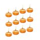 thumbnail image 1 of Calabaza colgante de Halloween BLESIY decoración de otoño adorno de bola naranja, 1 of 8