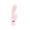 Pink, variant on Loveline Mystique 10 Function Rechargeable Silicone Ribbed Rabbit Vibrator, Pink