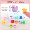 thumbnail image 2 of Patitos de Resina Mini Uxcell, Patitos Pequeños Lindos para Esconder Figuras en Miniatura (Púrpura, 120 piezas), 2 of 6