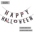 thumbnail image 2 of bandera de papel de Halloween para decoración de Halloween., 2 of 3