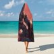 thumbnail image 5 of Blade Manta Capa con Capucha Anti-Bolitas, Manta de Lana Ártica Suave, Manta Portátil de Felpa Ligera y Lujosa, Poncho para Siesta en Casa y Oficina, 100*130cm, 5 of 6