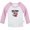 Long Pink Raglan T-shirt, variant on New Phone Who Dis Funny T shirt For Baby, Newborn Babies T-shirts, Infant Tops, 0-24M Kids Graphic Tees Clothing (Long Pink Raglan T-shirt, 0-6 Months)