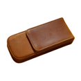 thumbnail image 2 of Case de cuero PU portátil Bandeja para lápiz manga protectora Cubierta 3s lotes para la oficina hombre/mujer Marrón, 2 of 8