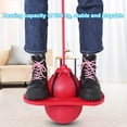 thumbnail image 3 of Palo de pogo para niños, pelota que rebota con embudo, pelota de salto para deportes al aire libre para niños que rebota con mango y bomba, juguete de pelota de salto elástica para niños Xemadio WL-00223-2, 3 of 6