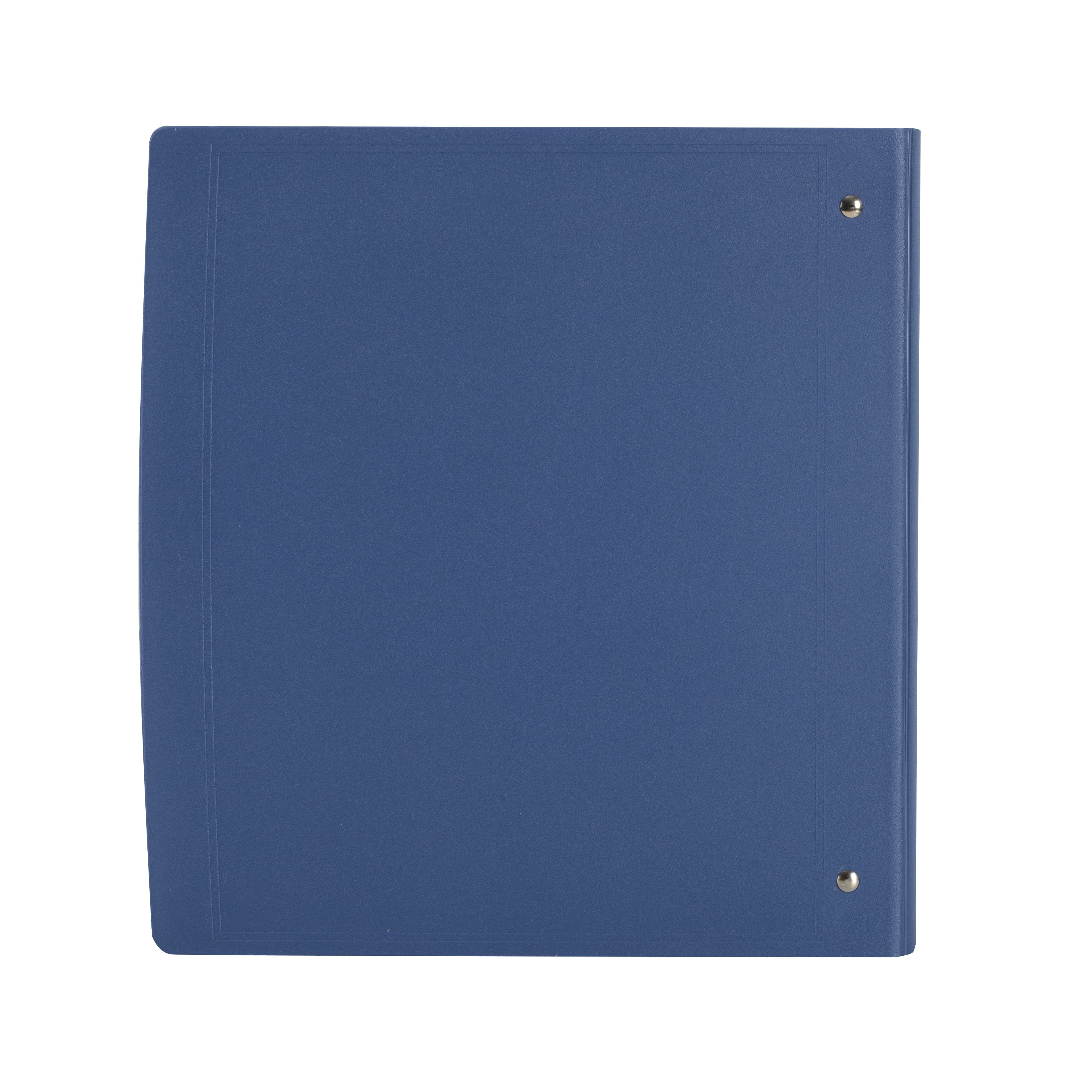 Exceed 1.5 inch Heavy Duty Binder,Washed Indigo, Slant D-Ring