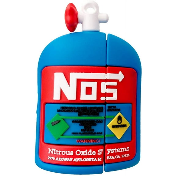 JDMTuning Car NOS Nitrogen Bottle Apple Airpods Engine Silicone Case Cover for Protection Fits AirPods Pro Wireless Charging