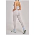 thumbnail image 7 of PISONIC Workout Sets for Women 3 Piece Long Sleeve Zip Up Jacket, V-neck Cami Tank Top, High Waisted Leggings Gym Athletic Sets, 7 of 7