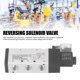 thumbnail image 5 of Válvula Solenoide De Inversión, Bobina De Giro Completa Sensible De La Válvula Solenoide PT Eléctrica De 1/2 Pulgada AC220V Para Uso Industrial, 5 of 8