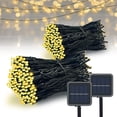 thumbnail image 1 of Cadena de luces solares Vimorg 200 LED 24 m, resistente al agua, 8 modos, 1 of 6