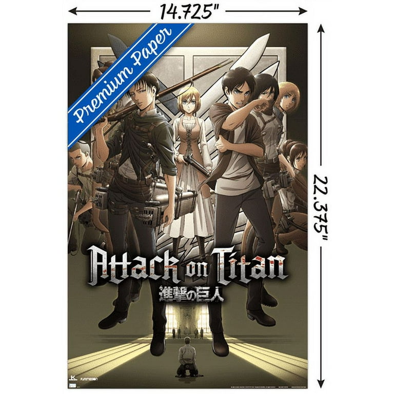 Attack on Titan: Season 3 - Group Wall Poster, 14.725