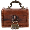 thumbnail image 1 of Wooden Trinket Box Retro Jewelry Case Vintage Jewelry Box Handheld Storage Case, 1 of 8