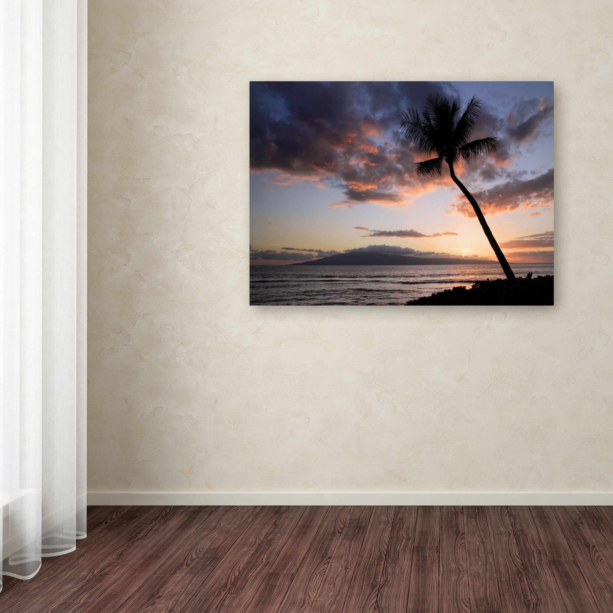Pierre Leclerc 'Palm Tree Maui' Canvas Art