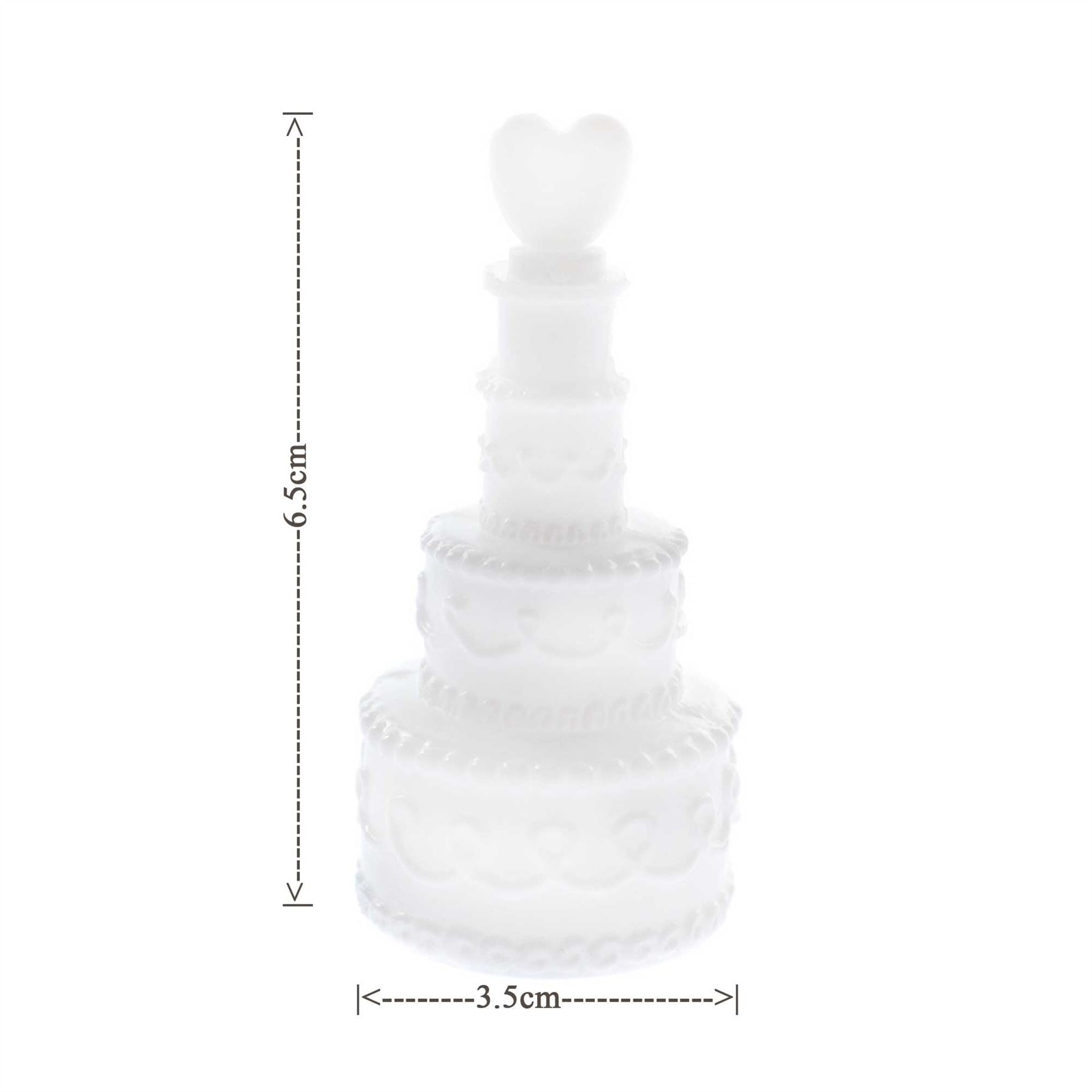 144 Wedding Cake Bubbles Integrated Wand Favours Table Decoration Party Supply 