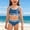 Navy, variant on Girls Two Piece Swimsuits Adjustable Bikini for Girls Comfortable Soft Swimwear with Removable Cups Beach Pool Two Piece Bathing Suit