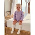thumbnail image 5 of RUINIXCW Baby Girl Romper Long Sleeve Doll Collar Solid Color Bodysuit Infant Fall Playsuit, 5 of 9