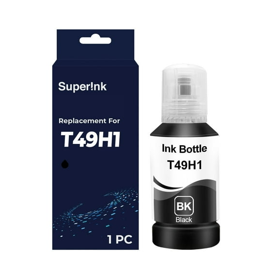 Compatible Epson T49H T49H100 Black Ink Bottle by Superink