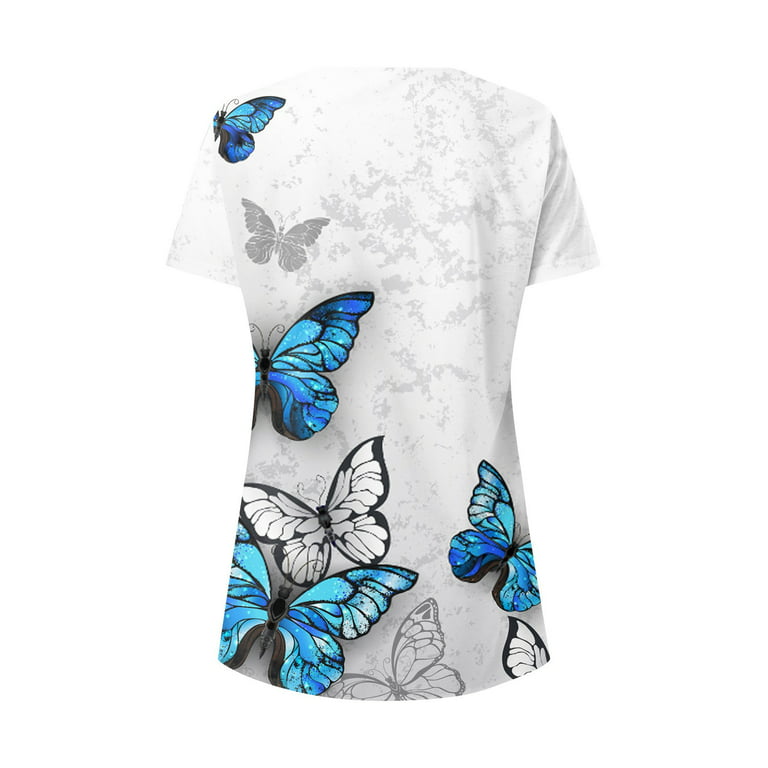 Girls Leggings in Butterfly Sky –