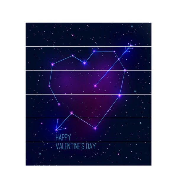 Etiqueta autoadhesiva de del mural de la foto de San Valentín de la etiqueta de 3D