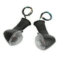 thumbnail image 2 of Motorcycle Signal Light, Firm Portable Sturdy ABS Compact Motorcycle Front Turn Signal Light  For Outing Transparent,Tawny,Black, 2 of 8