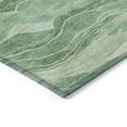 thumbnail image 4 of Addison Rugs Chantille Indoor/Outdoor Transitional Stripes Green Washable Rectangle Rug, 5' x 7'6", 4 of 6