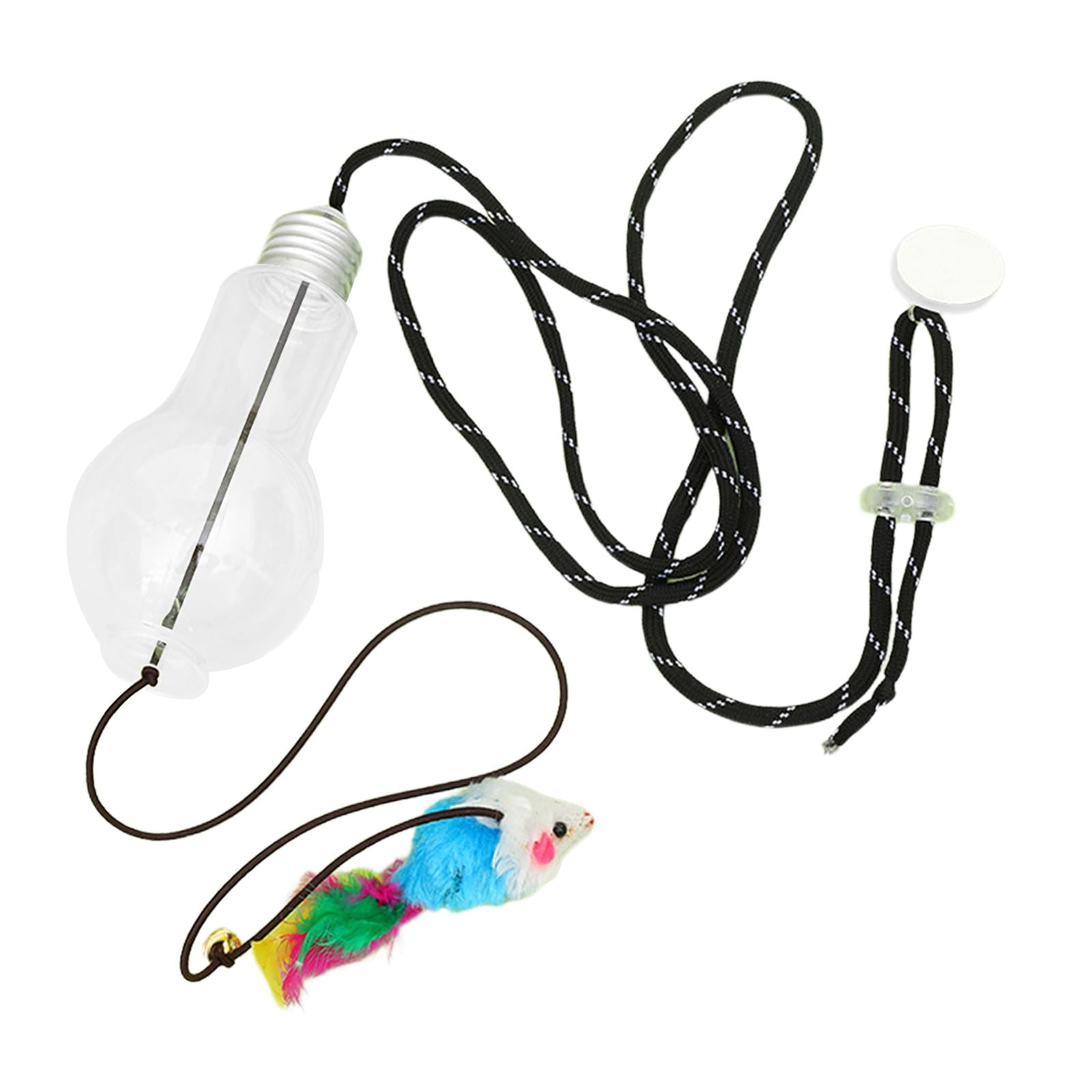 oshhnii 3xCat Mouse Toy Exercise Interactive Cat Mice Toy for Kitten Indoor Cats Puppy No Sound