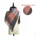 thumbnail image 3 of Fashion Long Shawl Big Grid Winter Warm Lattice Large Scarf, 3 of 5