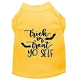 thumbnail image 6 of Halloween Pet Dog  Cat Shirt Screen Printed, "Trick Or Treat Yo' Self", 6 of 9