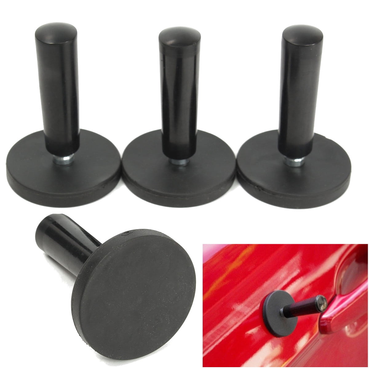 Magnets and Silicone Patch for Non-metal Areas Vinyl Wrap Film Position Helper